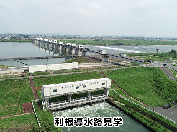 利根導水路見学